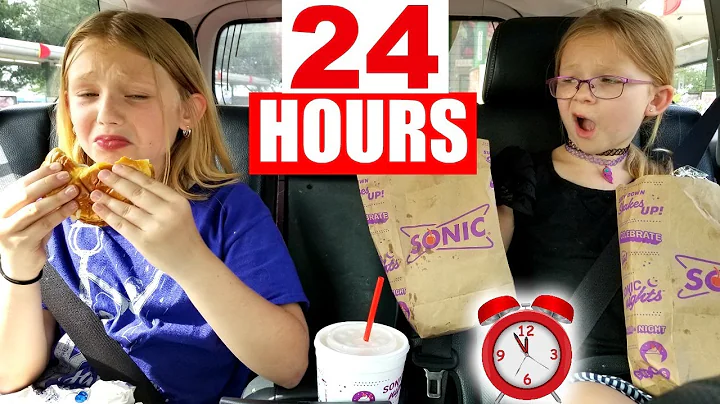 Letting The Person In FRONT Of Us DECIDE What We EAT For 24 Hours!!!