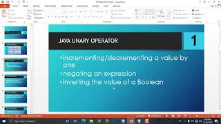 Information Java Operation - Lesson Video for ITC112-ComProg1 Update