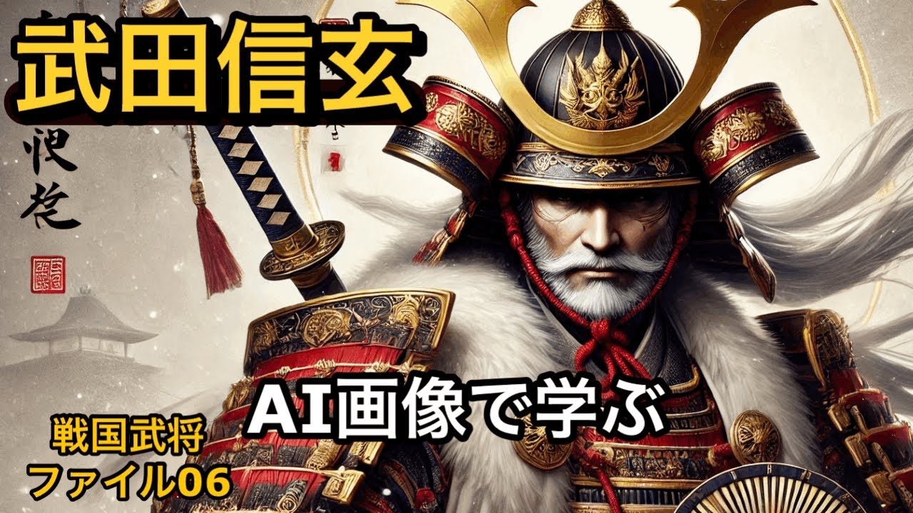 【戦国武将】AI画像で学ぶ武田信玄 - YouTube