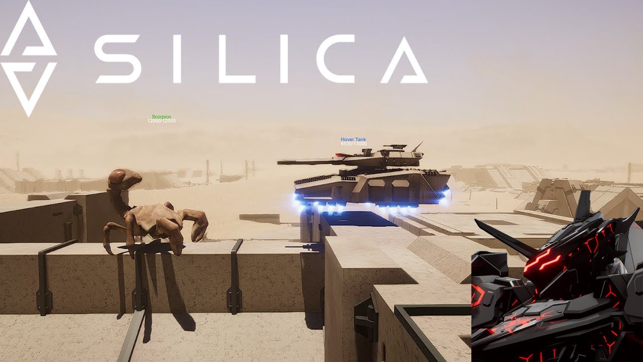 Scorpion Projectile Test On Hover And Rail Tanks, No Commentary | Silica