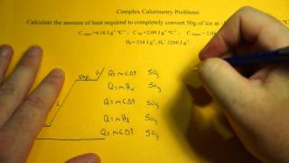 Solving Complex Calorimetry Problems (Ice to Steam)