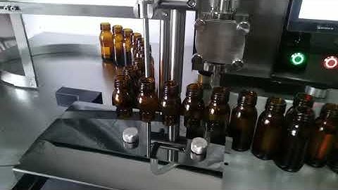 small size liquid filling machine with bottle Unscrambling table