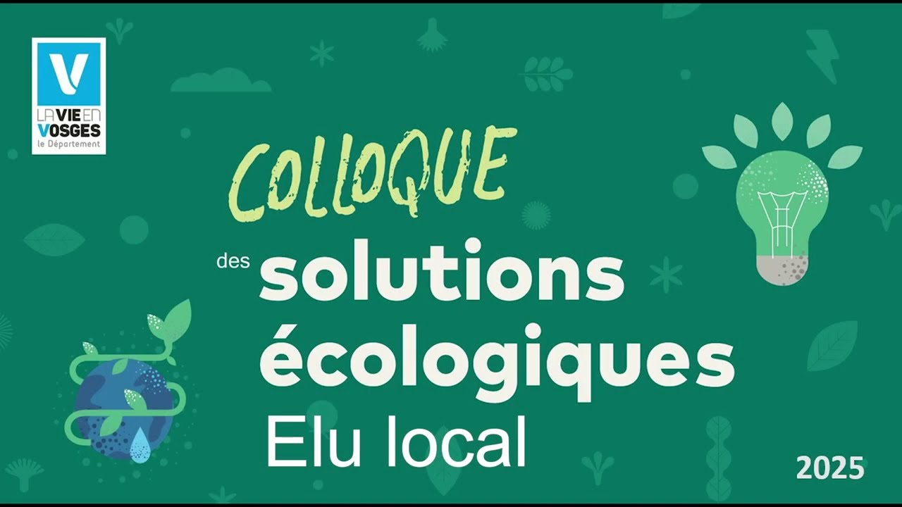 3ème Colloque des Solutions Écologiques : Élu local