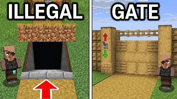 53 Village Build Hacks In Minecraft!