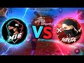 M16 VS NINJA 1VS1 || أخيرا المواجهة التي ينتظرها أي لاعب فري فاير 😱