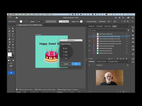 Adobe Illustrator: Layer Comps: Export All Your Artwork Variants Automatically!