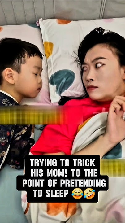 Trying To Trick His Mom To The Point Of Pretending To Sleep YouTube trying-to-trick-his-mom-to-the-point-of-pretending-to-sleep-youtube
