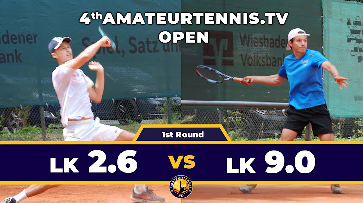🎾 1. Runde | Nicolas (LK 2.6) vs Sorin (LK 9.0) | 4. ATTV Open | Kommentiert von „Kleines Tennis“