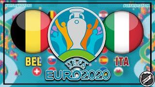 Belgien - Italien ⚽️ UEFA EURO ★ Viertelfinale