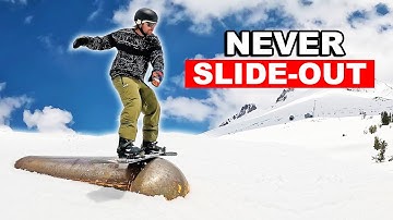 Avoid Sliding Out On A Snowboard Boardslide