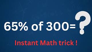 65% of 300 (Sixty five percent of 300)
