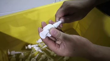 Lotion Pump Dip Tube Cut Inserting Machine