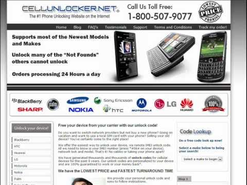 UNLOCK SAMSUNG GALAXY TAB I987 & T849 - How to Unlock Galaxy Tablet by Unlock Code - YouTube