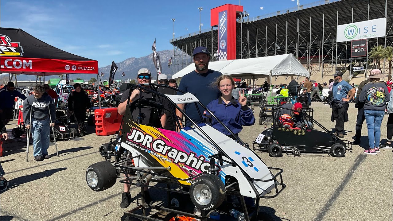 Unrestricted Animal Main Event at USAC25 National in Fontana