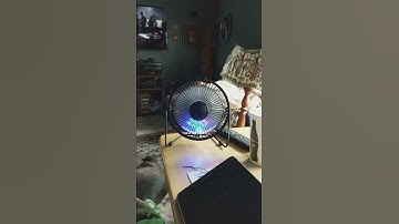 Gadgetree usb LED fan w/clock and temperature display