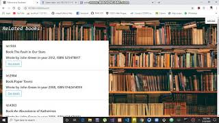 Cs50 Web Programming - Project 1 Booksera