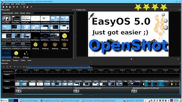 🐧️ EasyOS OpenShot Video Editor in a Container 🎥️