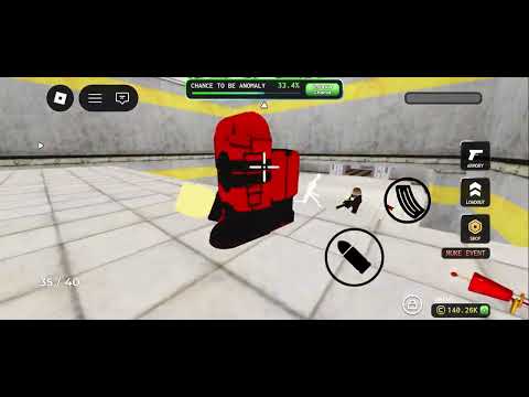 Playing “ Be an anomaly or guard” in Roblox! Met @Mybusises 