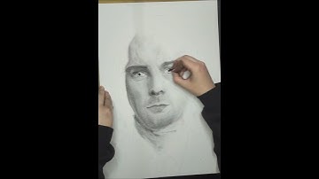 Charcoal Portrait of singer/songwriter Kurt Cobain  #charcoal #drawing #kurtcobainforever #nirvana