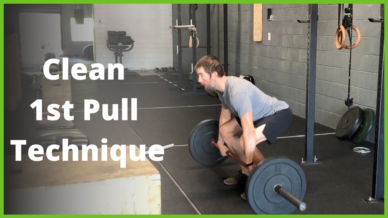 Form Power Clean First Pull Clean - 1st Pull Technique and Tips - MovementLink Squat Clean Power ...