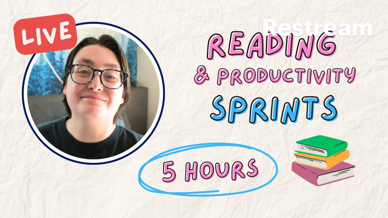 Live Productivity and Reading Sprints | 5 Hours of Sprints (Body Doubling)