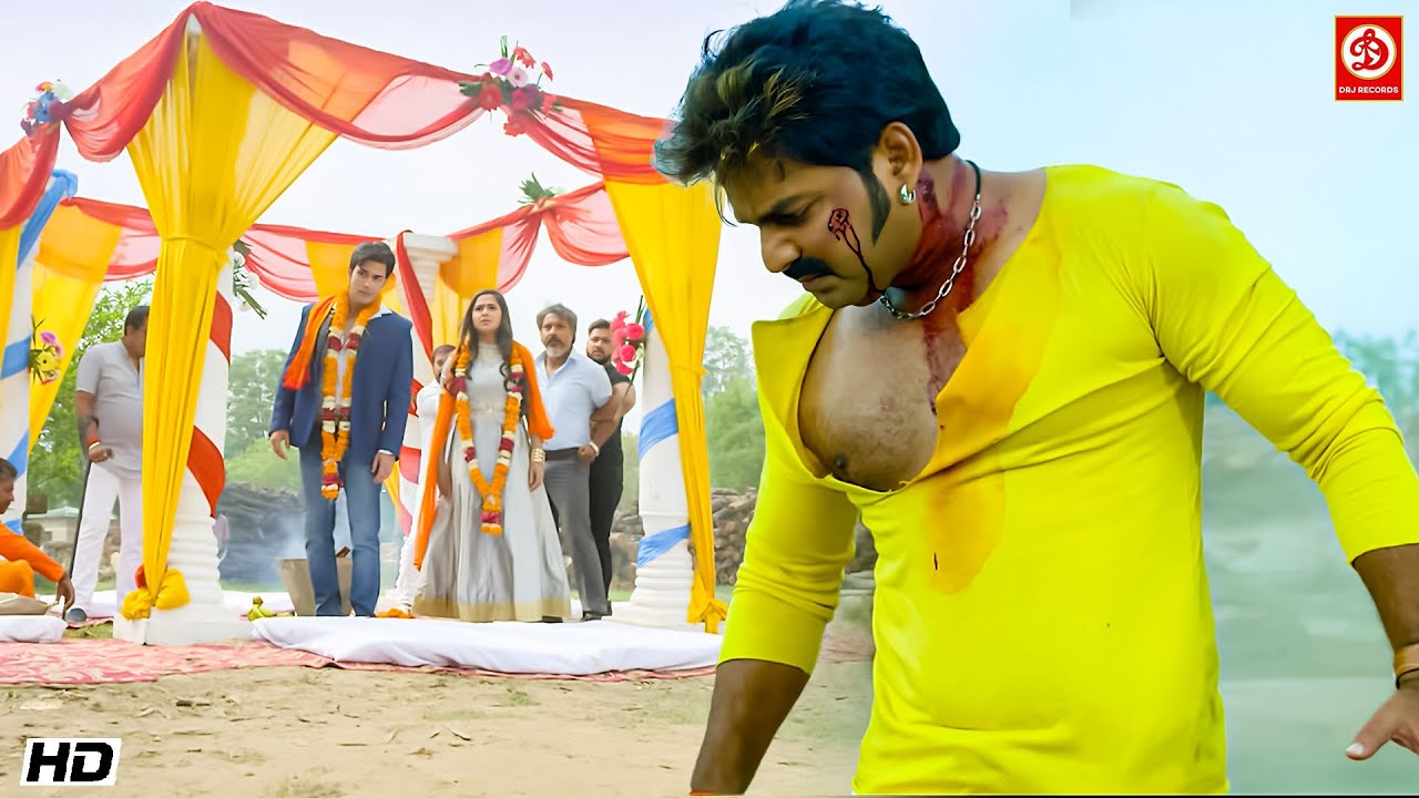 काजल राघवानी को बचाने के लिए पवन सिंह ने लिया रौद्र अवतार | #bhojpurimovie Action Seen