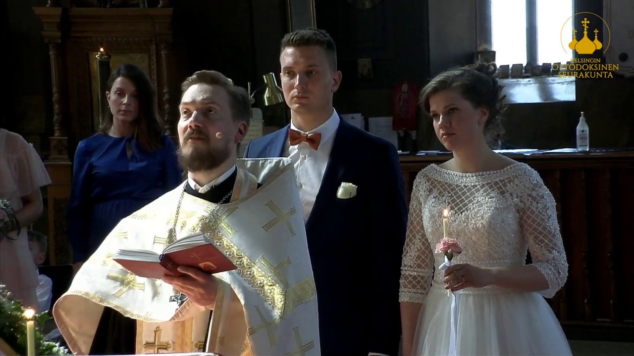 Häät Uspenskissa- ortodoksinen avioliittoon vihkiminen poikkeusaikana