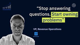 Scaling Revops In The Age Of Ai  Tyler Will I Vp Revops At Intercom I