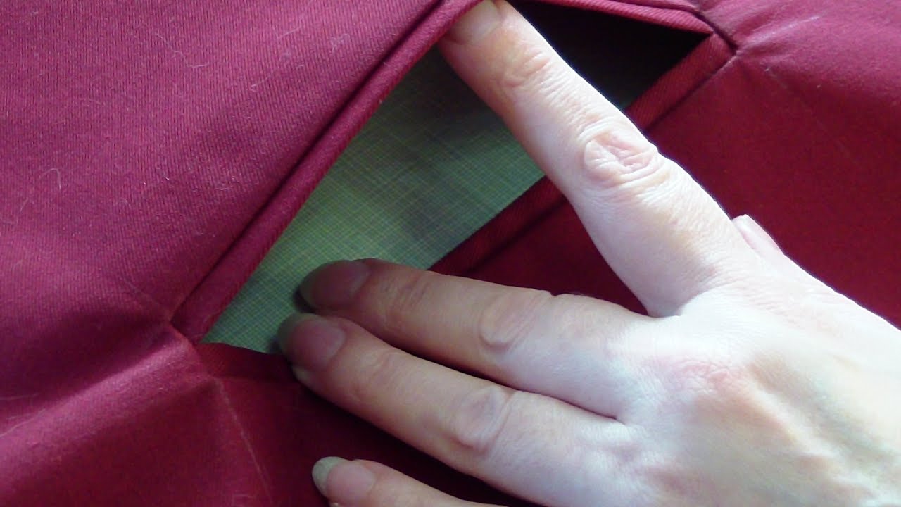 How to Sew a Double Welt Pocket