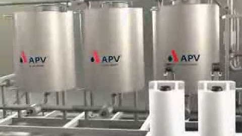 Efficient Cleaning with SPX Clean In Place CIP System