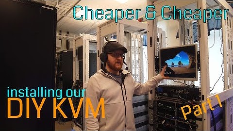 DIY KVM in our Data Center VLOG - VLOG E02