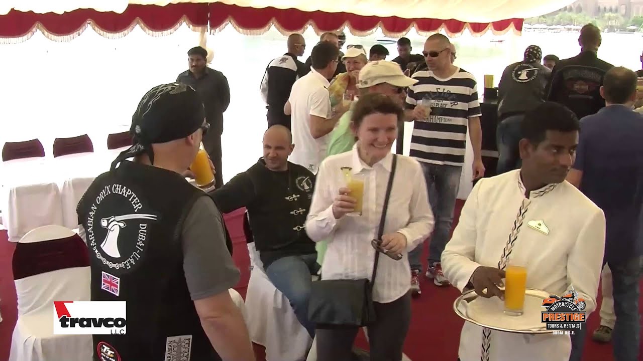 Prestige Motorcycle Tours on Riding Abu Dhabi May 2, 2014 YouTube