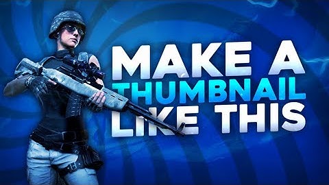 How to make GAMING THUMBNAIL on Android || Gaming thumbnail tutorial on Android