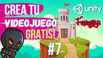 Como hacer tu propio videojuego para Android sin saber programar usando programas gratis. UNITY #7