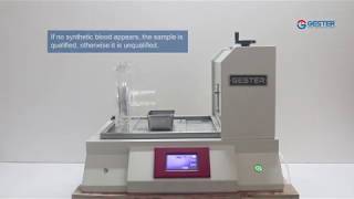 Mask Synthetic Blood Penetration Tester Gt-Ra01 Mask Tester