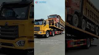 HOWO NX 6x2 12Tons Tilt Tay Flatbed Towing Truck 12Tons underlift for Heavy Towing &amp; Recovery