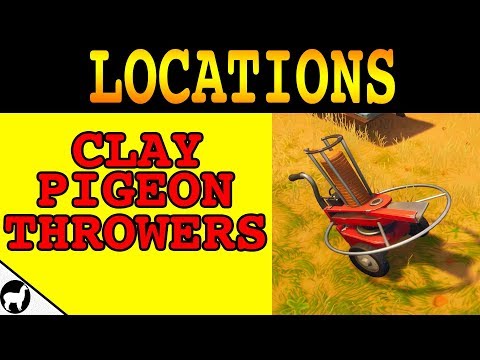 Video: Locații Fortnite Clay Pigeon - Unde Găsiți Clay Pigeon Filmând în Diferite Locații