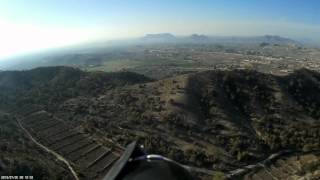 Volando en Rabassa (a vista de Pájaro).