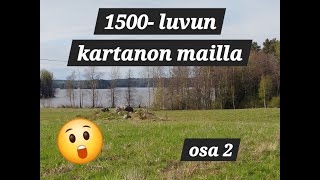 metallinetsintää - 1500-luvun kartanon mailla, osa 2 #metallinetsintä #metaldetecting