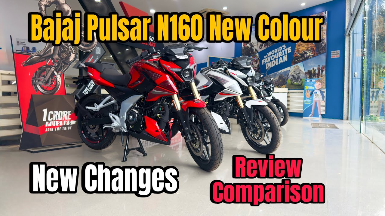 Bajaj Pulsar N60 New Colour Update Review || Black Bs Red || Comparison || Price | Mileage | N160 