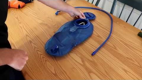 How to dry a Camelbak bladder