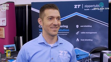 The Zippertubing Company talks to EXPO TV at Space Tech Expo USA 2019