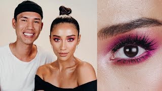 Desi Perkins Inspired Pink Eye Makeup Tutorial By Patrick Ta | Shay Mitchell