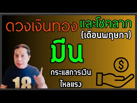 ราศีมีน ดวงเงินทองและโชคลาภ(พฤษภา) 