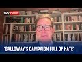 Ex-minister Tobias Ellwood:  &#39;Galloway&#39;s literature is full of hate&#39;