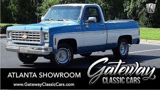 1976 Chevrolet C10 Stock Atl Gateway Clic Cars