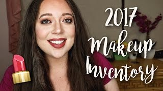 Makeup Inventory 2017