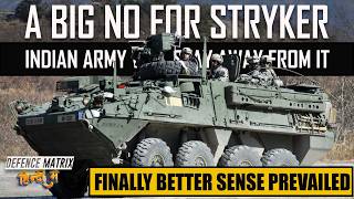 A Big No For American Stryker Indian Army Will Stay Away हद म