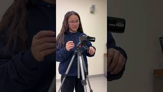 Attach and operate (pan/tilt) a camcorder on a Consumer Tripod