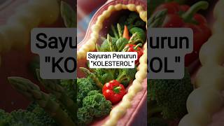 Kolesterol tinggi bisa dikontrol secara alami, lho! 🌱✨#sayuran #sehat #kolesterol #shorts